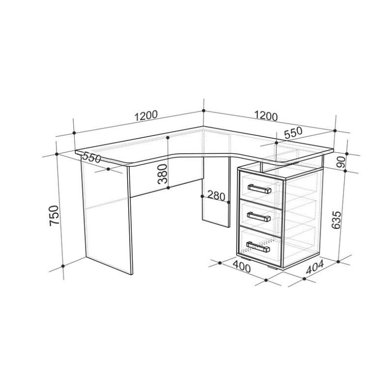 Письменный стол Лайт