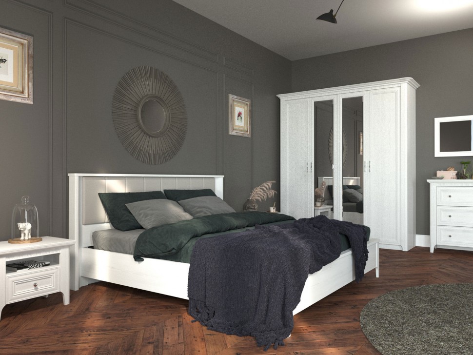 Распашной шкаф Шкаф 4 дв Клер