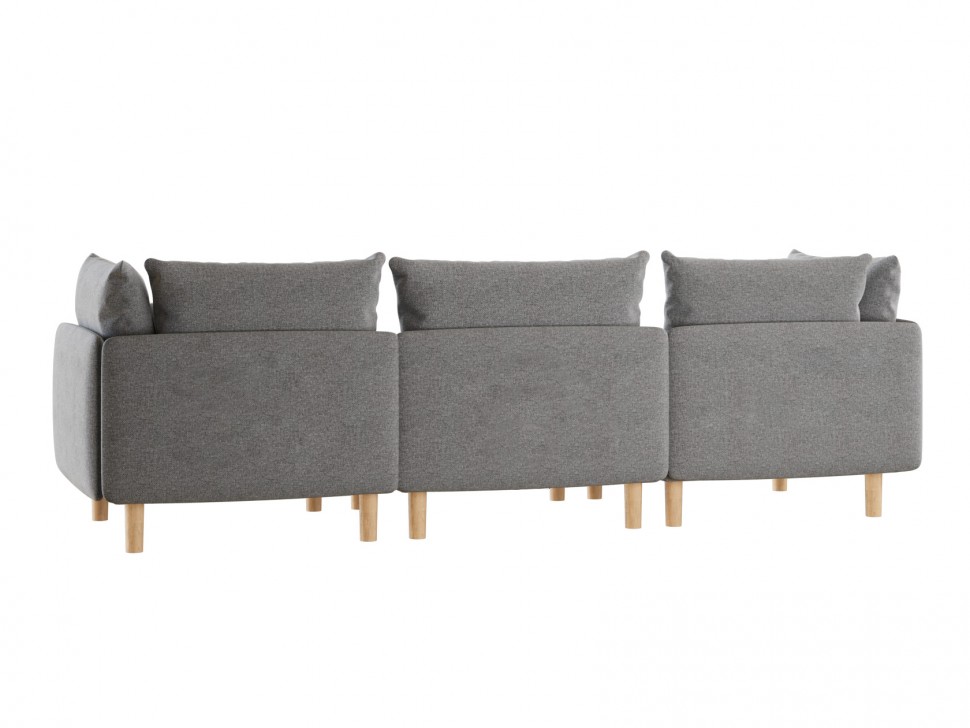 Прямой диван Калисто Макси с подлокотниками