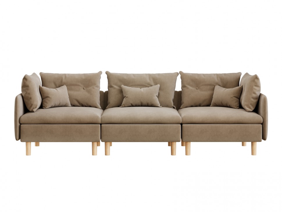 Прямой диван Калисто Макси с подлокотниками