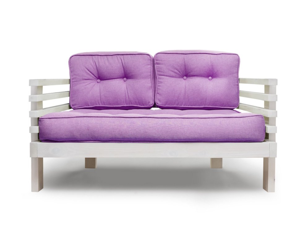 Прямой диван Диван Стоун Мини каркас сосна Беленый дуб