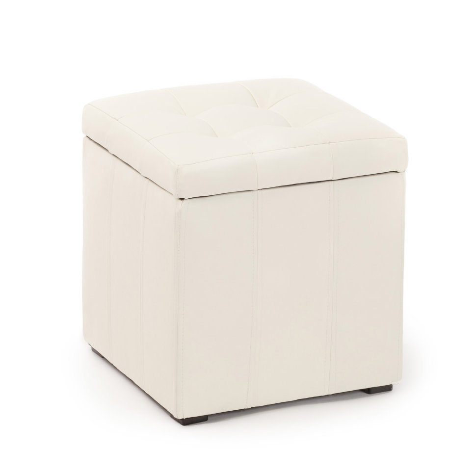 Большой пуфик кожаный Парма-2