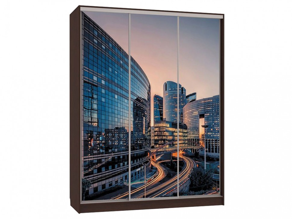 Шкаф-купе Бассо 7 Вечерний город