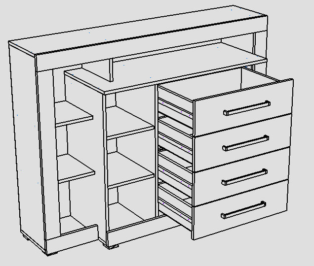 Комод Аюшта