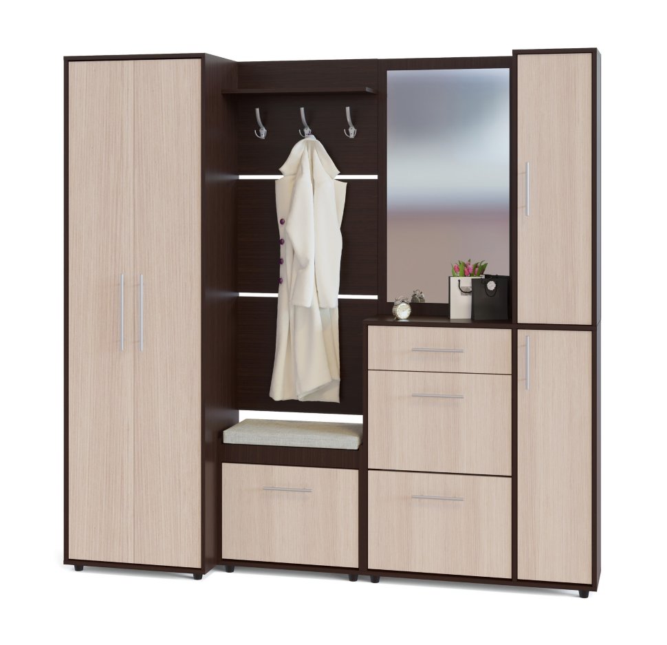 Прихожая ВШ-5.1+ТП-6М+ТП-4+ПЗ-4+ШО-1