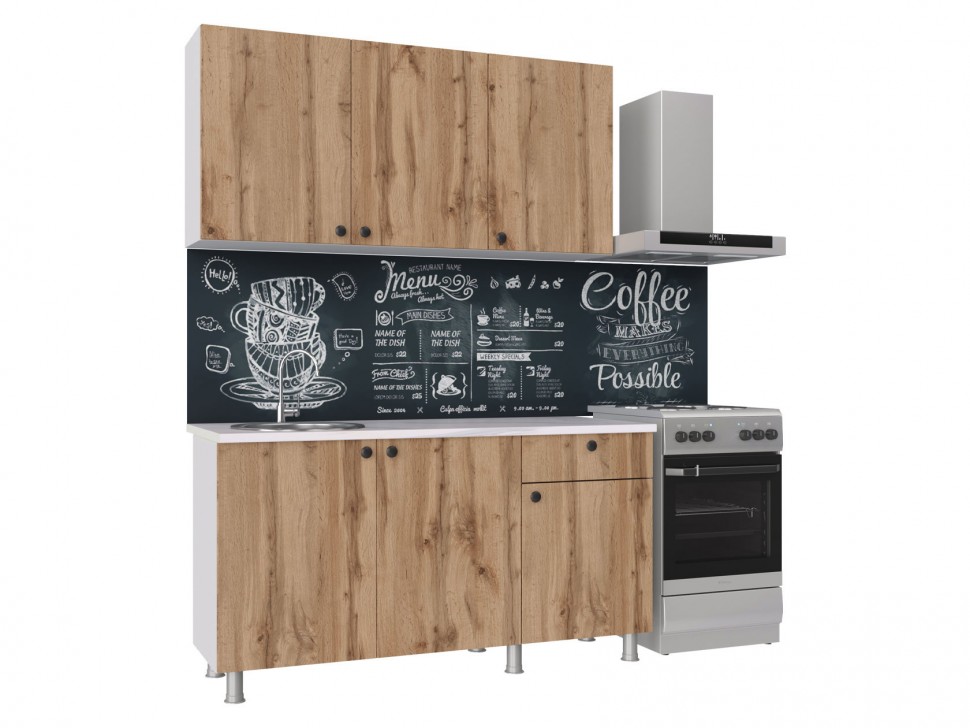 Кухонный гарнитур Деми 150 см