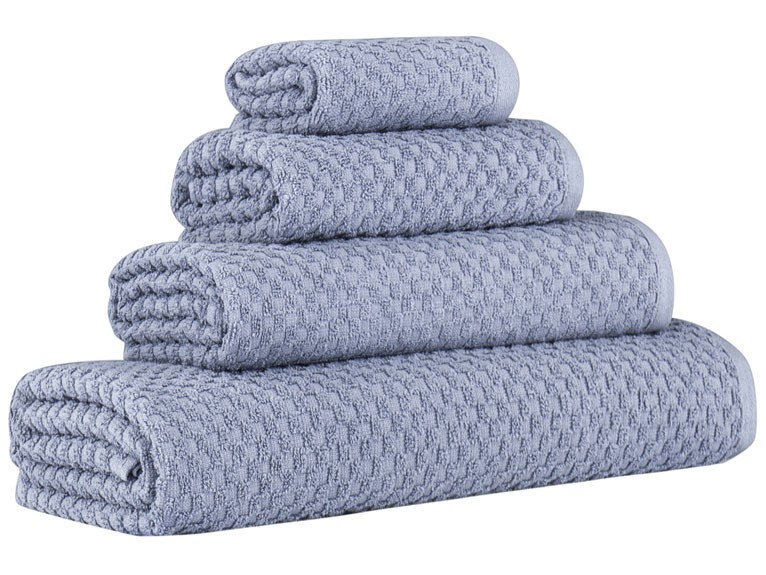 Полотенце махровое "KARNA" с жаккардом DAMA 40x60 см