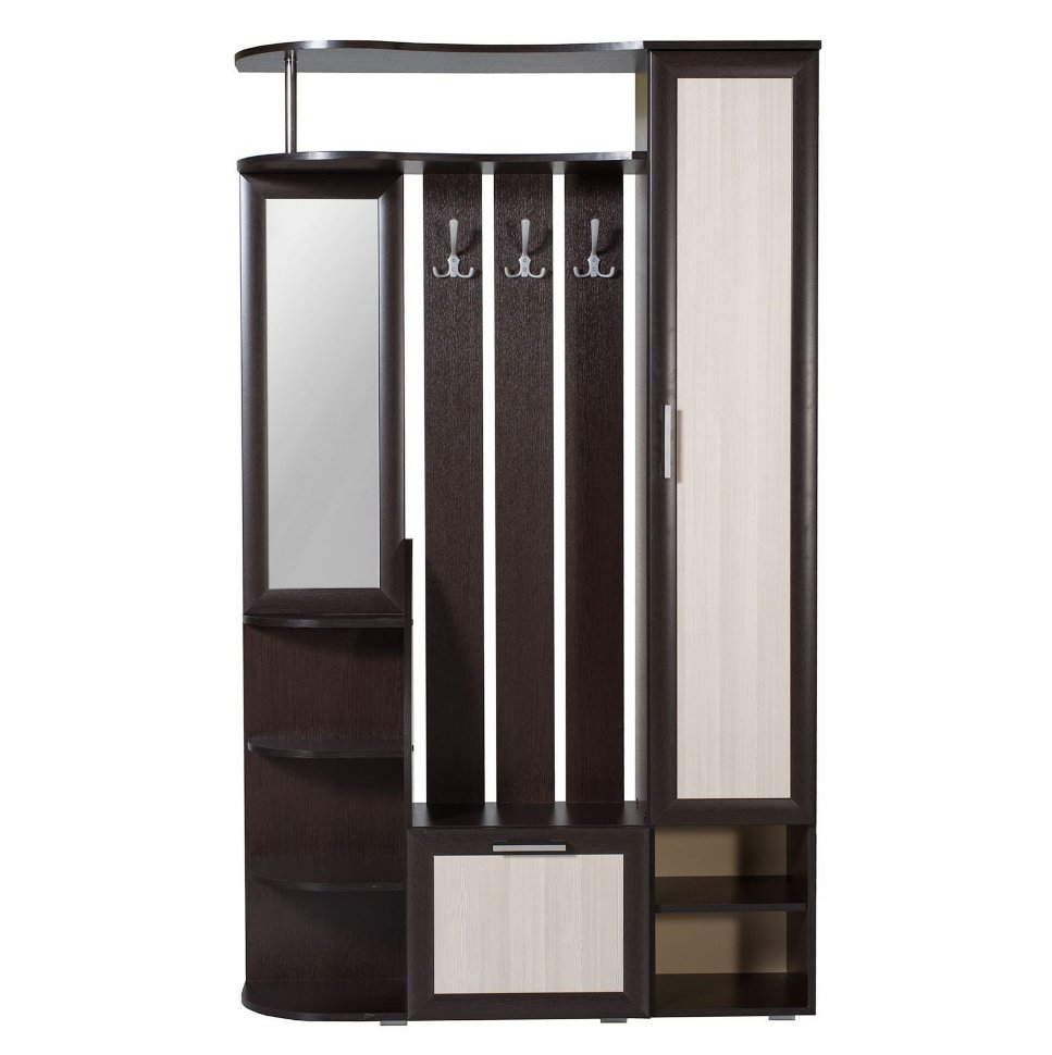 Современная прихожая для узкого коридора Ксения