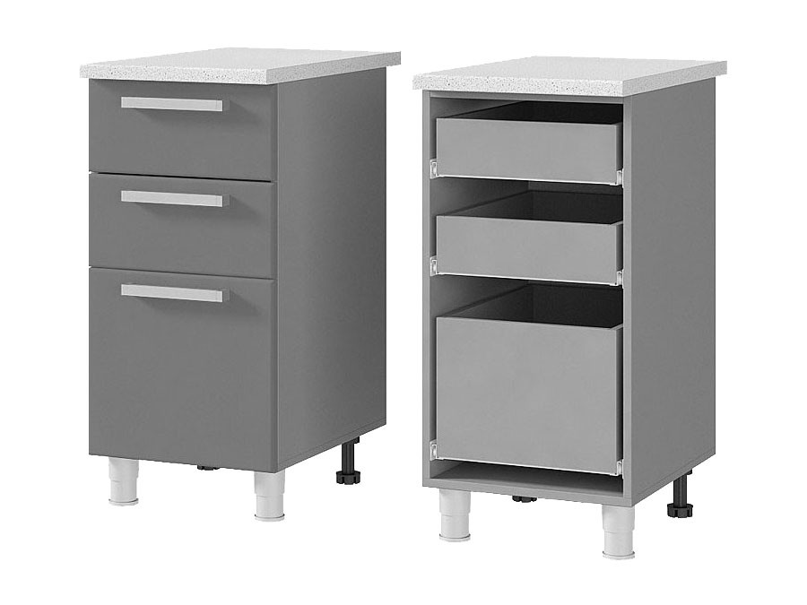 Кухонный гарнитур Монро Бланш 260 см