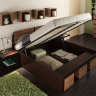 Кровать с подъемным механизмом HYPER (спальня) Кровать