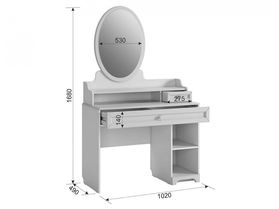 Туалетный столик Белла