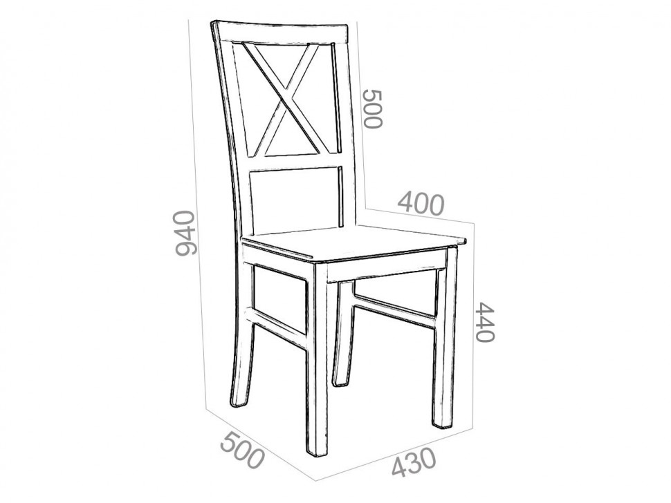 Стул для кухни Стул MILANO 4 D