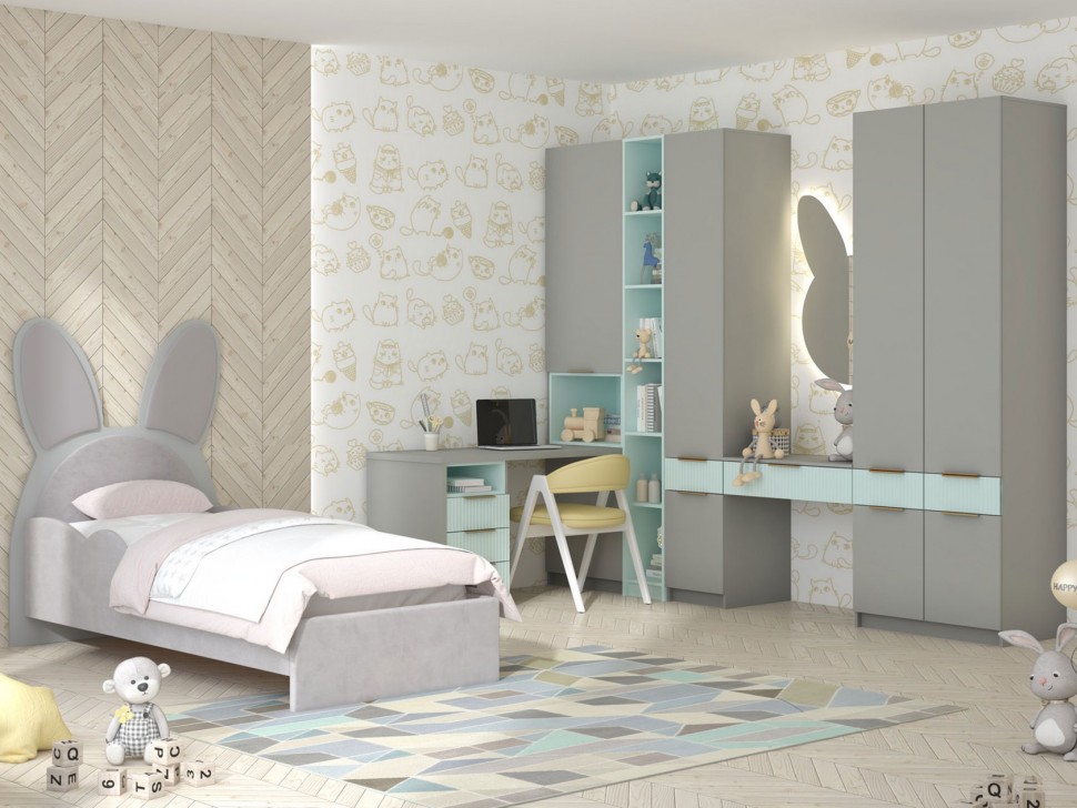 Детская кровать Джерси Зайка