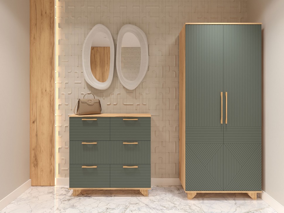 Распашной шкаф Ньерд 2 двери