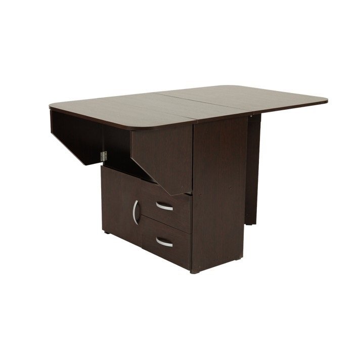 Компактный стол-книжка тумба с ящиками Тумбо