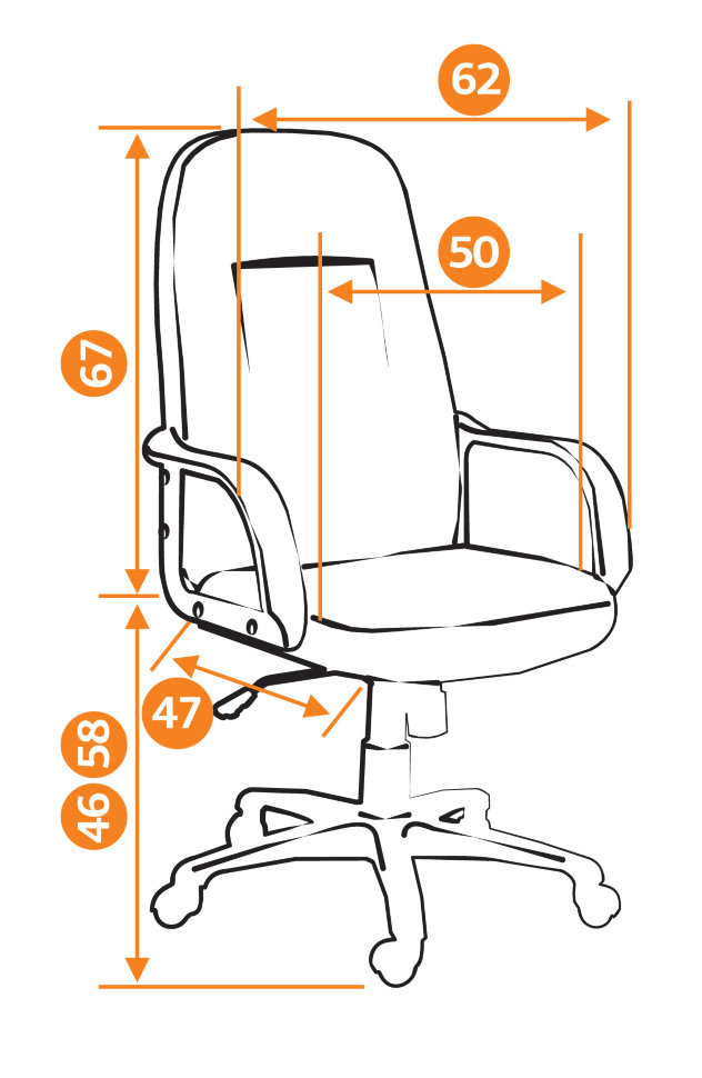 Кресло руководителя Leader