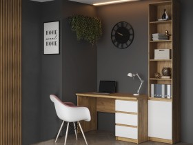 Комплект офисной мебели Бостон (стеллаж+стол)