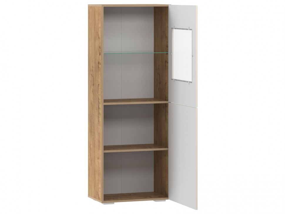 Шкаф-витрина Пенал комбинированный  Ливорно 011.49-01