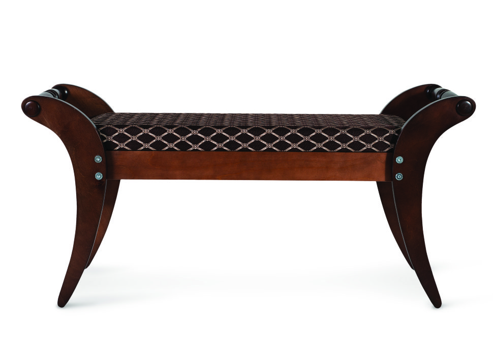 Классическая банкетка с подлокотниками Тифани