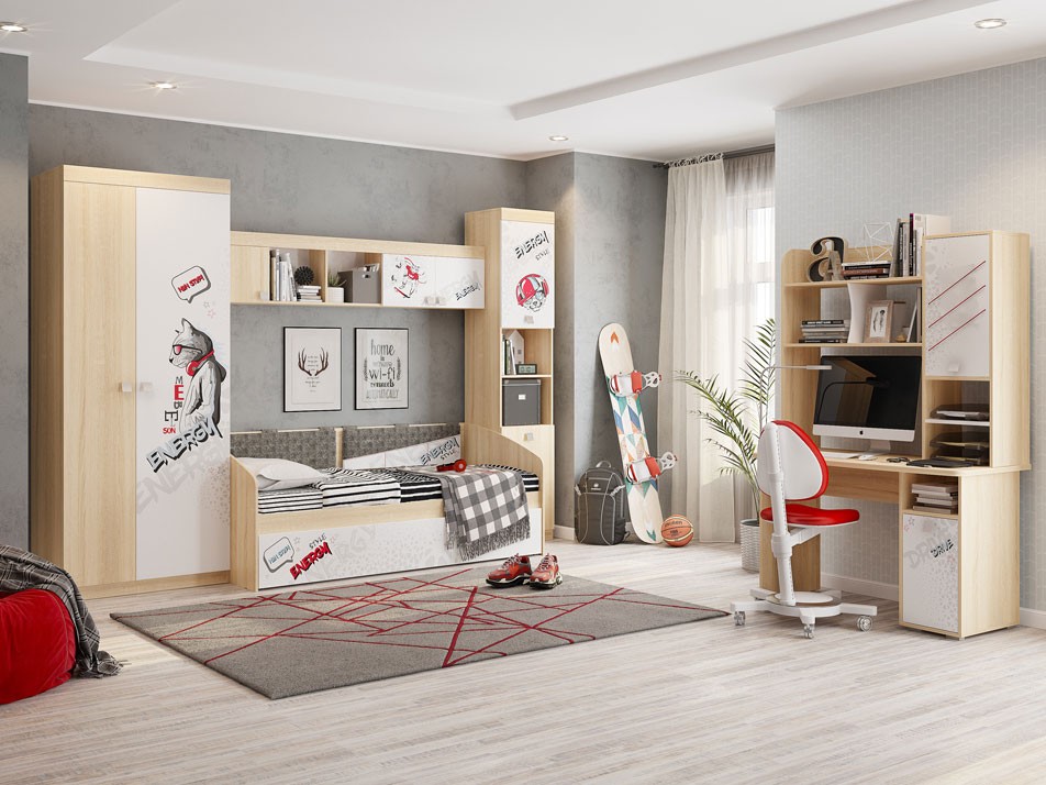 Стеллаж в детскую Энерджи