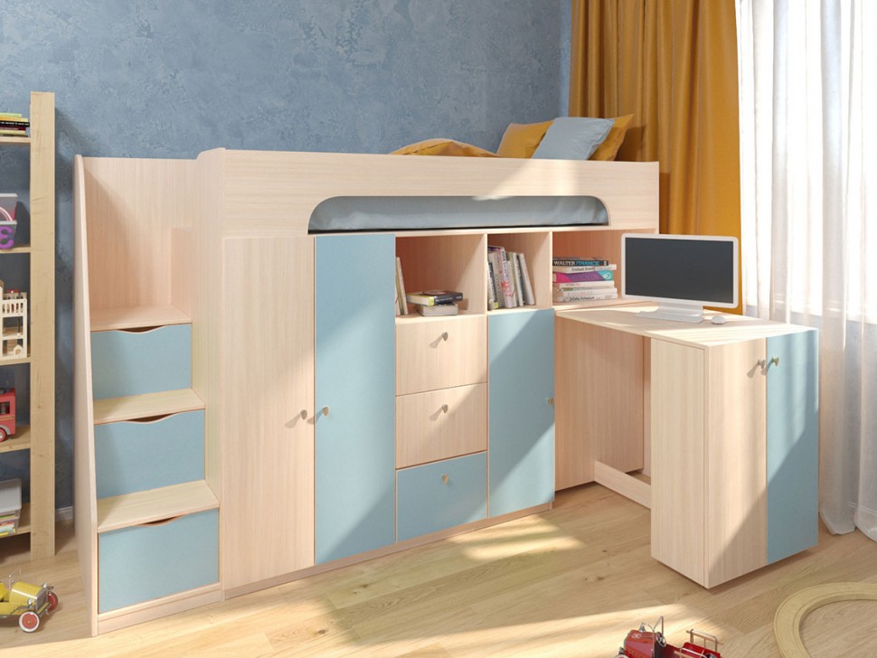 Кровать-чердак Астра 11