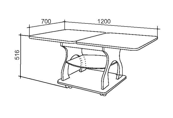 Журнальный столик классика Купер