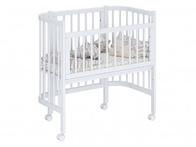 Кроватка-трансформер для новорожденных Вайт