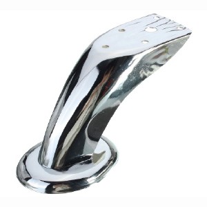 Металлическая хром 100 мм, арт. mo23 (4 шт.)/1200Р