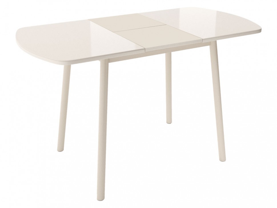 Кухонный стол Стол ВИНЕР Mini раздвижной со стеклом, 940(1260)*64