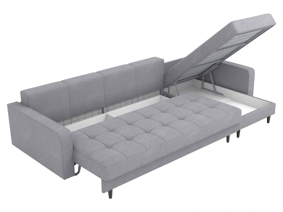 Угловой диван с оттоманкой Санфорд Макси