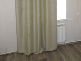 Штора Портьера ШП(95-5-2) молочный