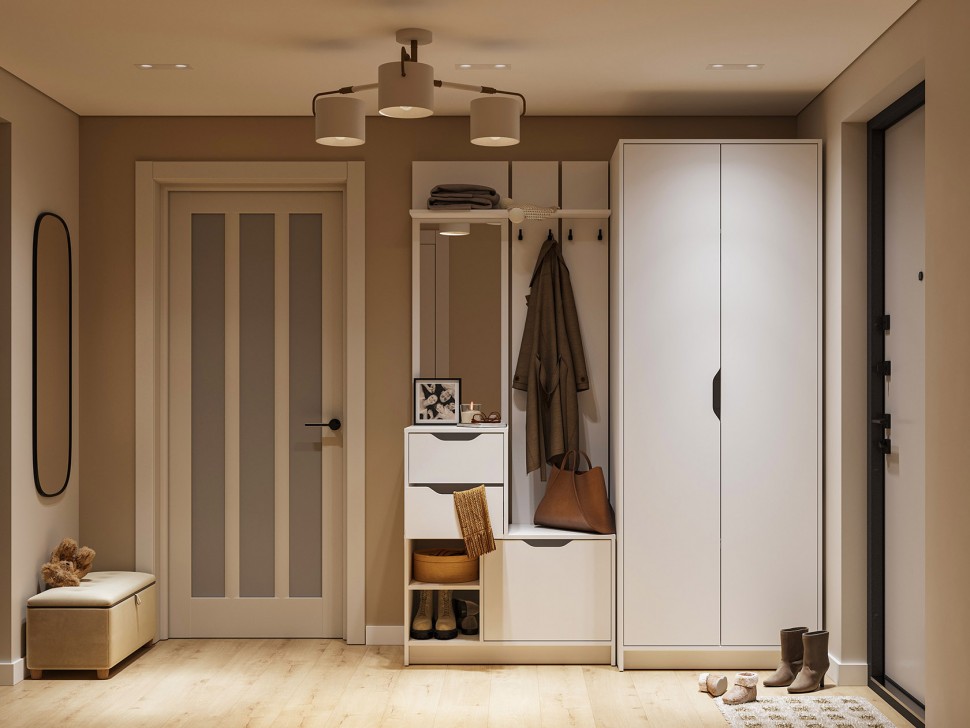 Распашной шкаф Руна