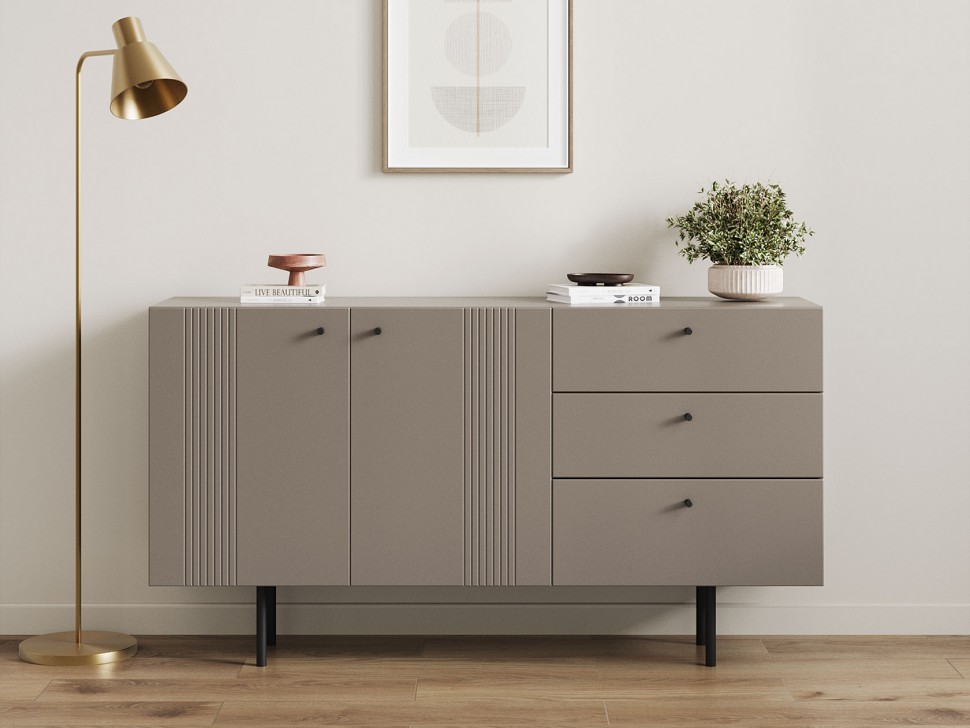 Комод Каприс с дверцами и ящиками