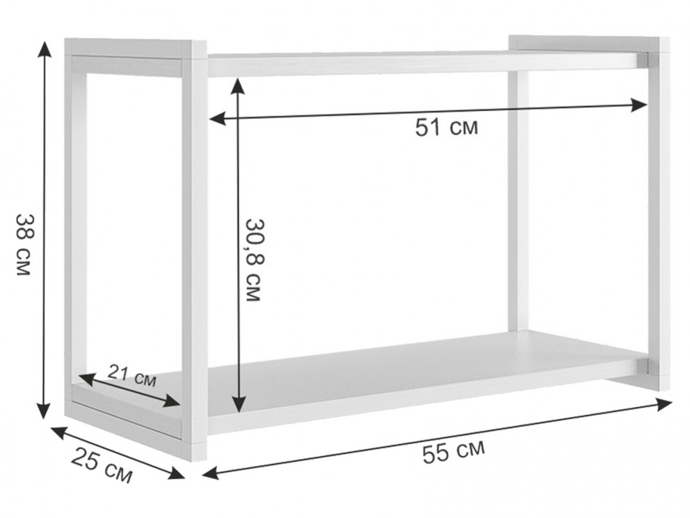 Настенная полка Юниор