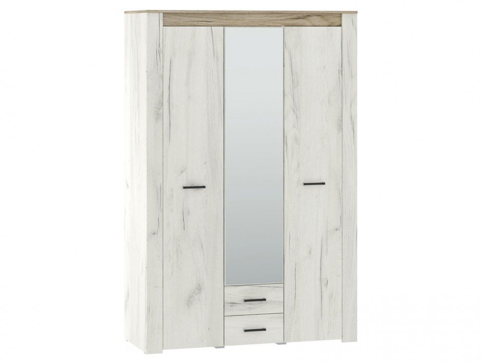 Шкаф распашной ПРАГА шкаф 3-х дверный 72030102