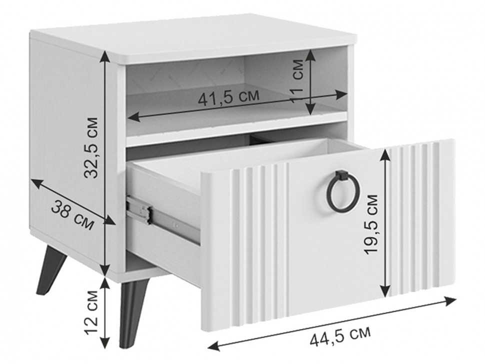 Прикроватная тумба Ева