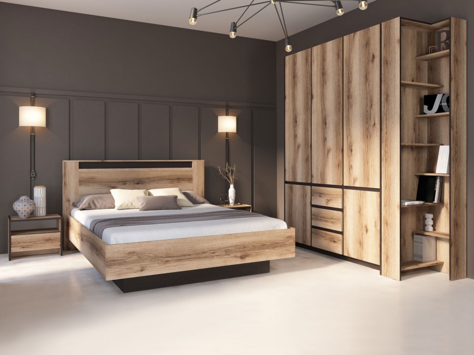 Двуспальная кровать Прага