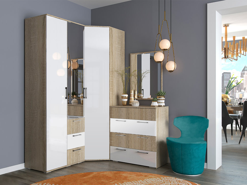 Шкаф угловой Белладжио