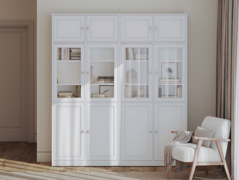 Гостиная Люси с витриной