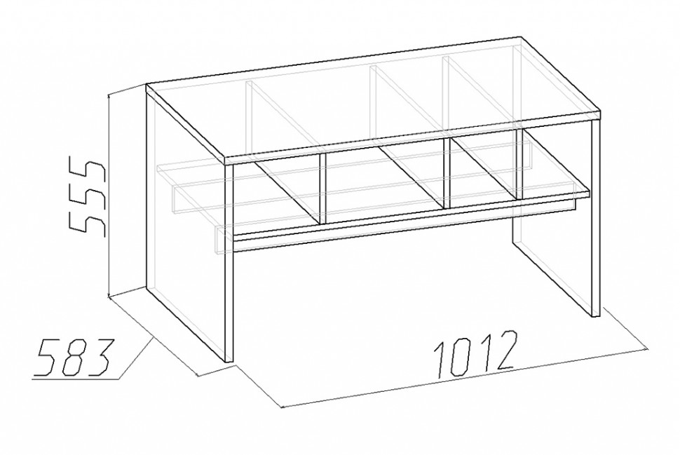Столик журнальный 6