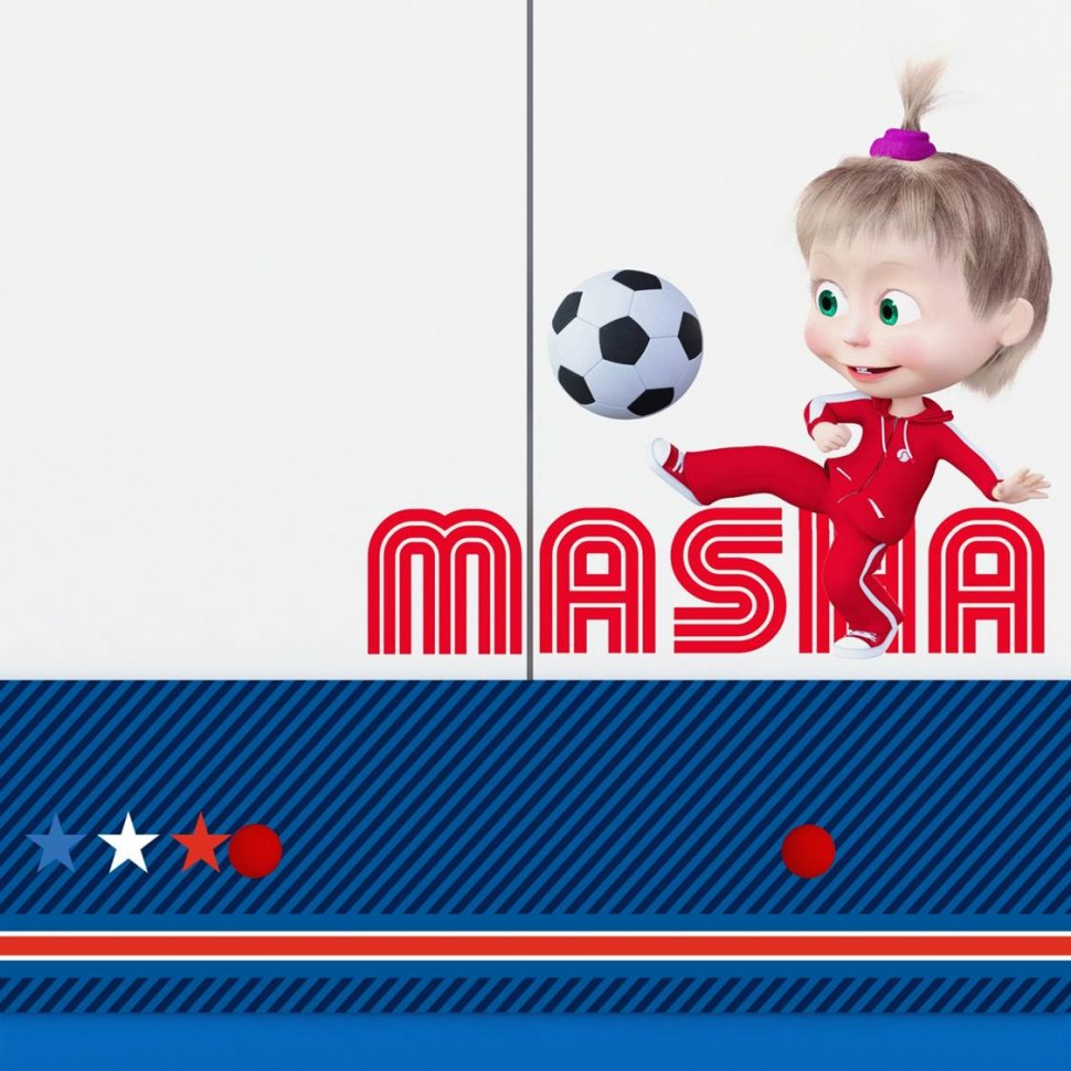 Шкаф детский Маша и Медведь-3