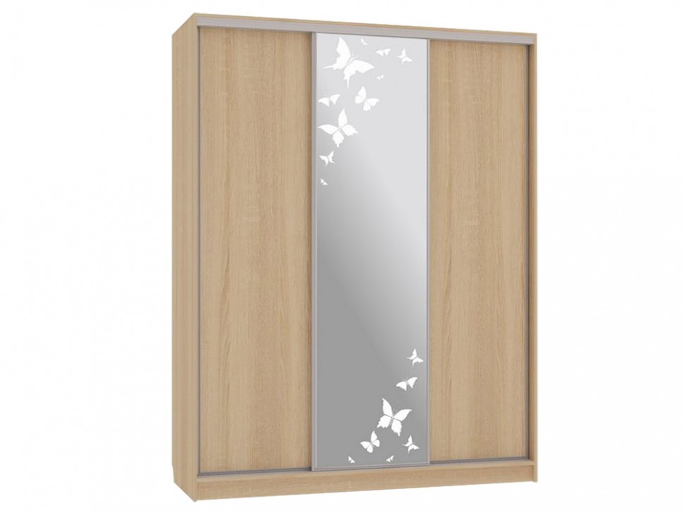 Шкаф-купе Бассо 1 Бабочки