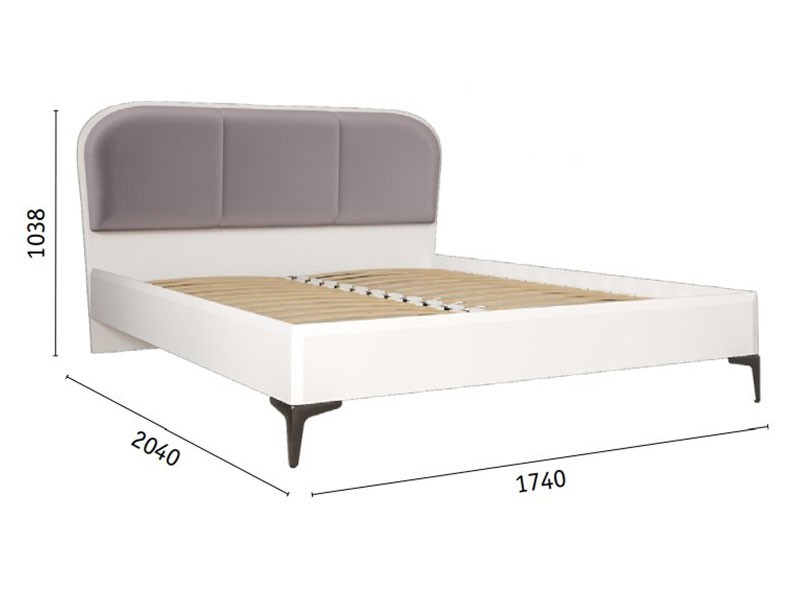 Двуспальная кровать Валенсия Люкс