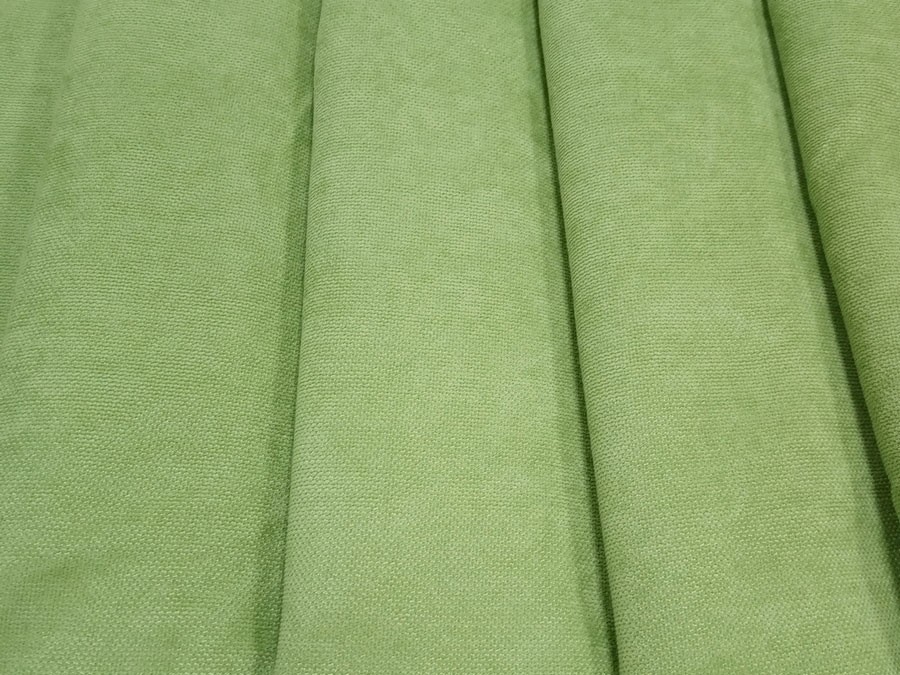 Штора Канвас оливковый