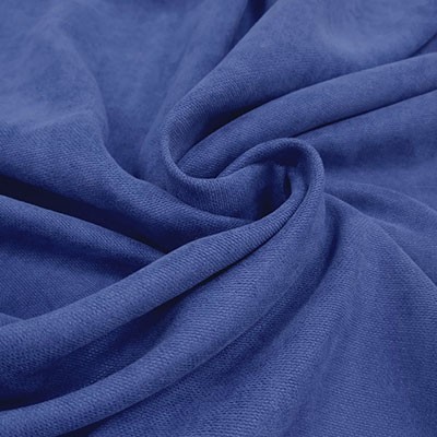 Штора Канвас синий