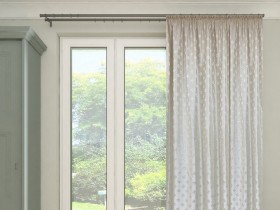 Штора Портьера Вензель золотой/бежевый