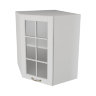 Кухонный модуль Шкаф угловой трапеция 1 дверь со стеклом 55 см Палермо