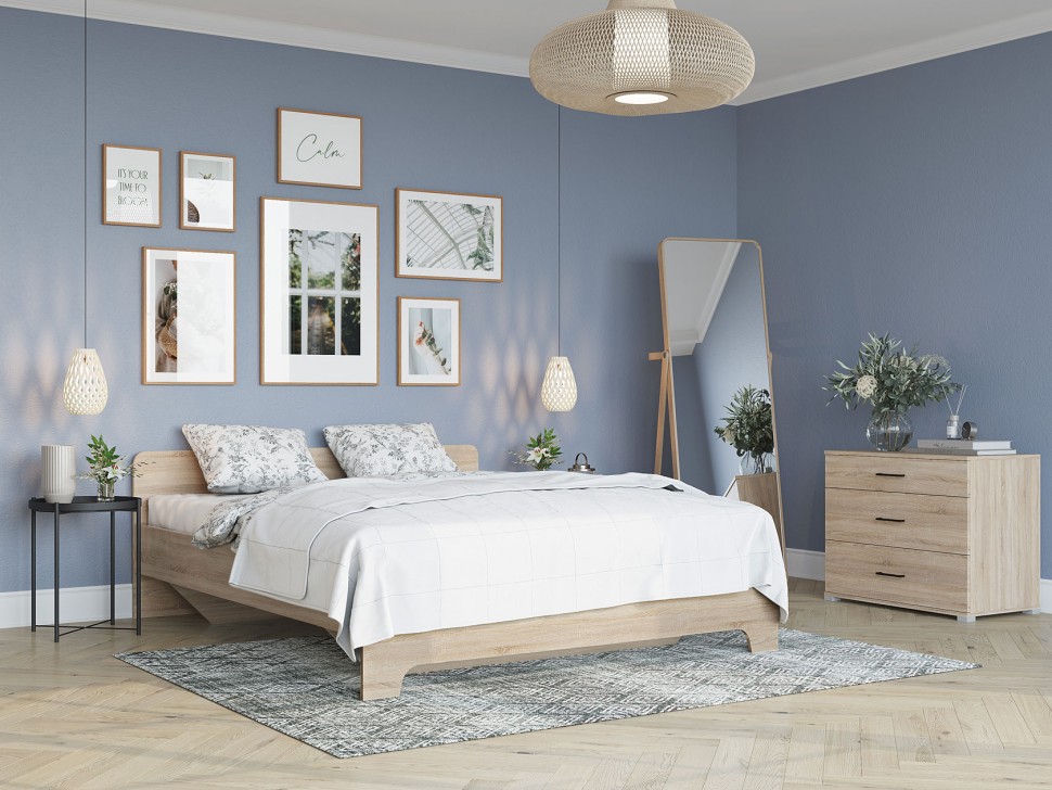 Двуспальная кровать Виктор