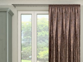 Штора Софт Облако молочный шоколад