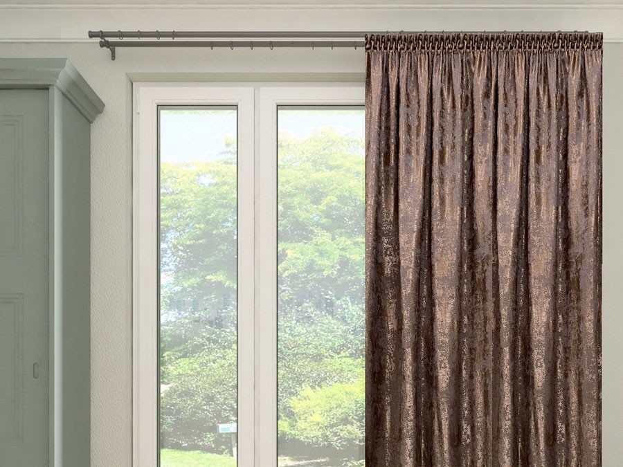 Штора Софт Облако молочный шоколад